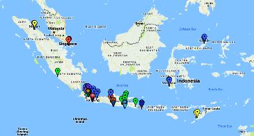 Peta dan Lokasi Kuliah Pegawai Palangkaraya Nomor